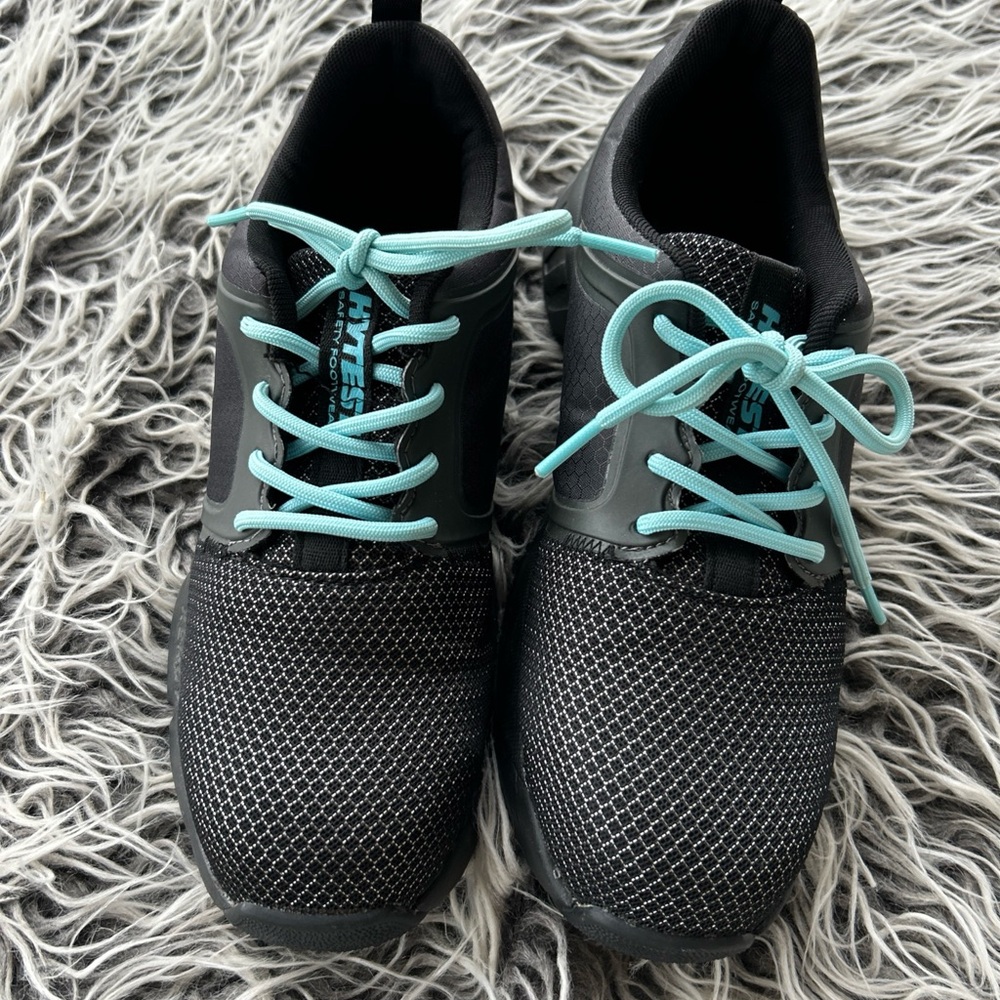 Hytest Alpha Xergy Women's Work Steel Toe Safety Sneaker Size 9.5 W.